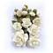 Pack of 3 - Little Birdie Rosalind Paper Flowers 21/Pkg-Shabby Chic